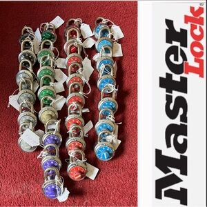 Used 8/$15 Bundle MasterLock hanging turn lock multi. Lockers, escape ro…
